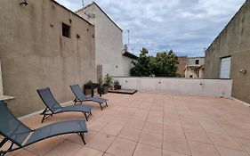 T4- terrasse 50m², garage, centre-ville